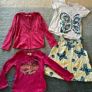 Lucky Brand Lot of 4 shirts size 4T. All in perfect condition.